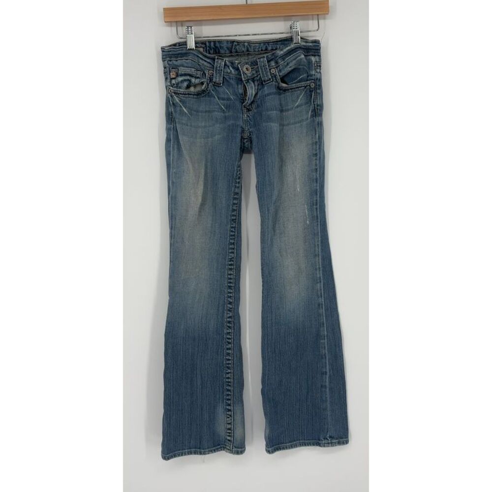 Big Star Casey K Low Rise Fit Light Wash Bootcut Size 25R